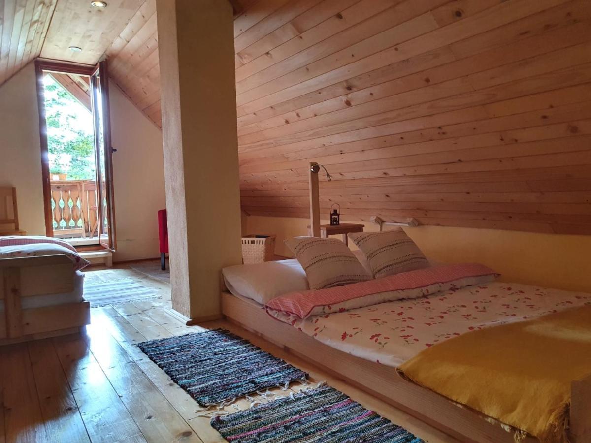 Mountain Eco Chalet Konjska Dolina On 1400 M Asl -Near Pokljuka Srednja Vas v Bohinju Exteriér fotografie